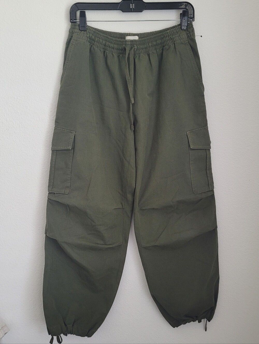 Wilfred Free Aritzia Olive Parachute Cargo Pants Size S Gropecore Streetwear Y2K